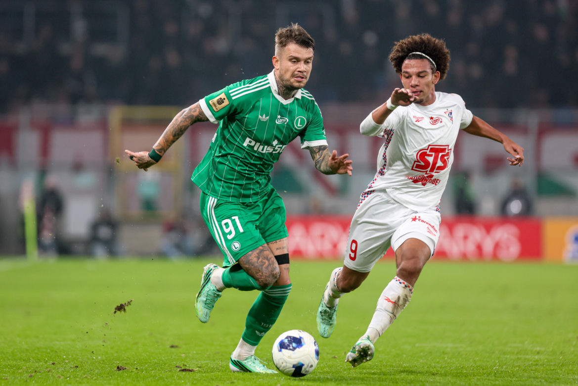 Górnik Zabrze - Legia Warszawa: Zdjęcia kibiców i zawodników z hitu 13. kolejki PKO BP Ekstraklasy