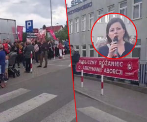 Różaniec pod szpitalem w Lublinie. „To, co się tu wydarzyło, to horror”