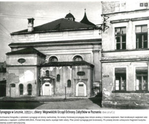 Synagoga w Lesznie na starych zdjęciach