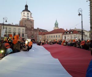 Pikieta poparcia dla nauczycieli