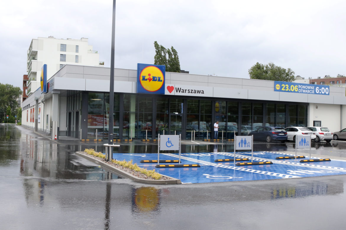 Lidl na Kasprowicza znów będzie otwarty