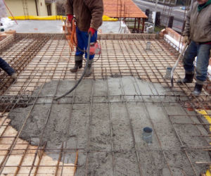 Betonowanie stropu