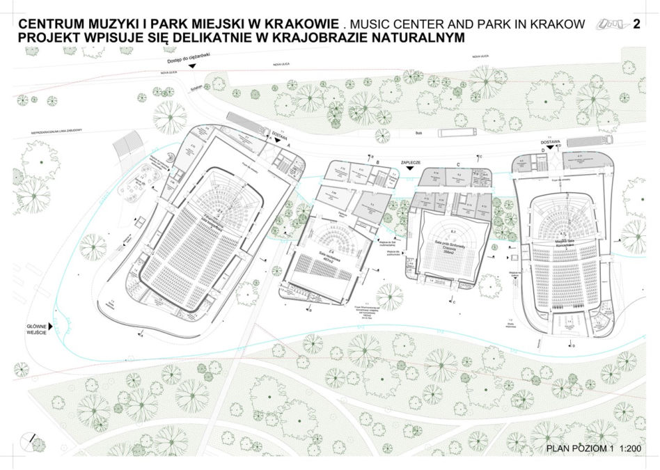 Centrum Muzyki w Krakowie – kolejny obiekt nowej dzielnicy muzycznej w stolicy Małopolski