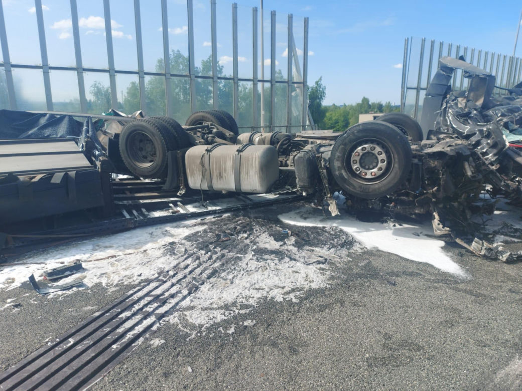 Śmiertelny wypadek na autostradzie A4 w Zabrzu. Droga jest zupełnie zablokowana