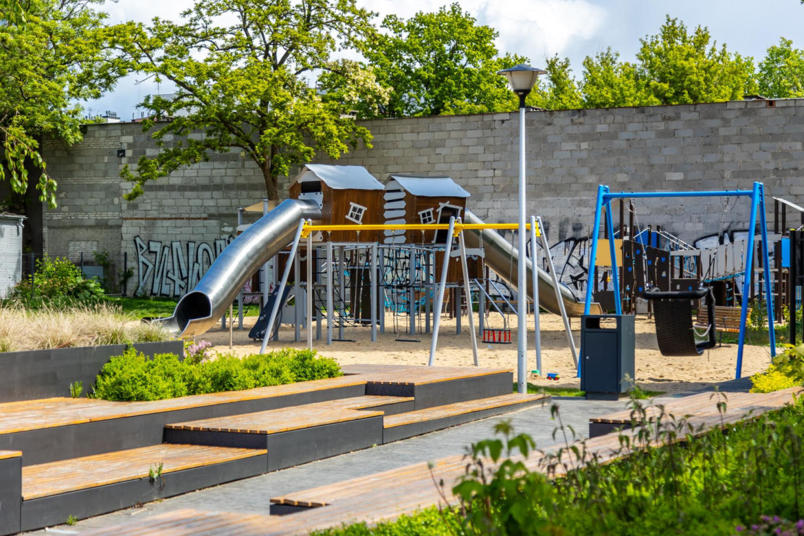Centrum Lokalne Kamionek wiosną 2025 r.