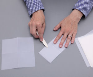 DIY: lampa origami