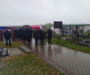 Pogrzeb strażaka, który zginął podczas gaszenia pożaru w Nisku