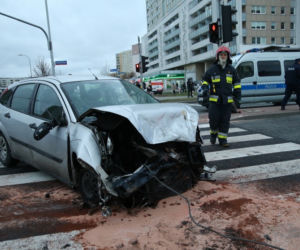 Wypadek na Gocławiu
