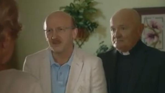 M jak miłość odc. 1034. Ksiądz (Maciej Damięcki), Jerzy Kolęda (Artur Barciś)