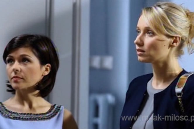 M jak miłość. Beata Lubińska (Joanna Orleańska), Kinga (Katarzyna Cichopek)