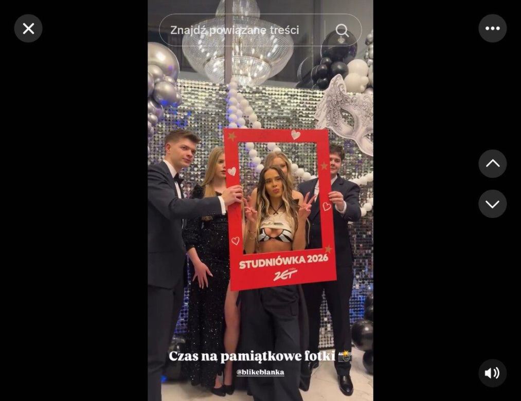 Moda czy WTOPA ROKU? Blanka na studniówce wywołała OGROMNE KONTROWERSJE