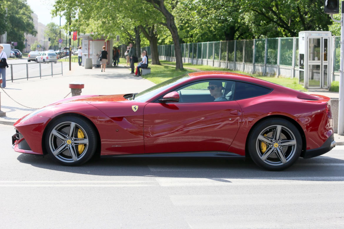 Robert Lewandowski Ferrari F12 Berlinetta
