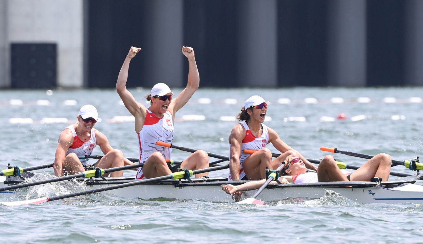 Srebrny medal dla Polski w olimpijskim finale wioślarskich czwórek podwójnych!