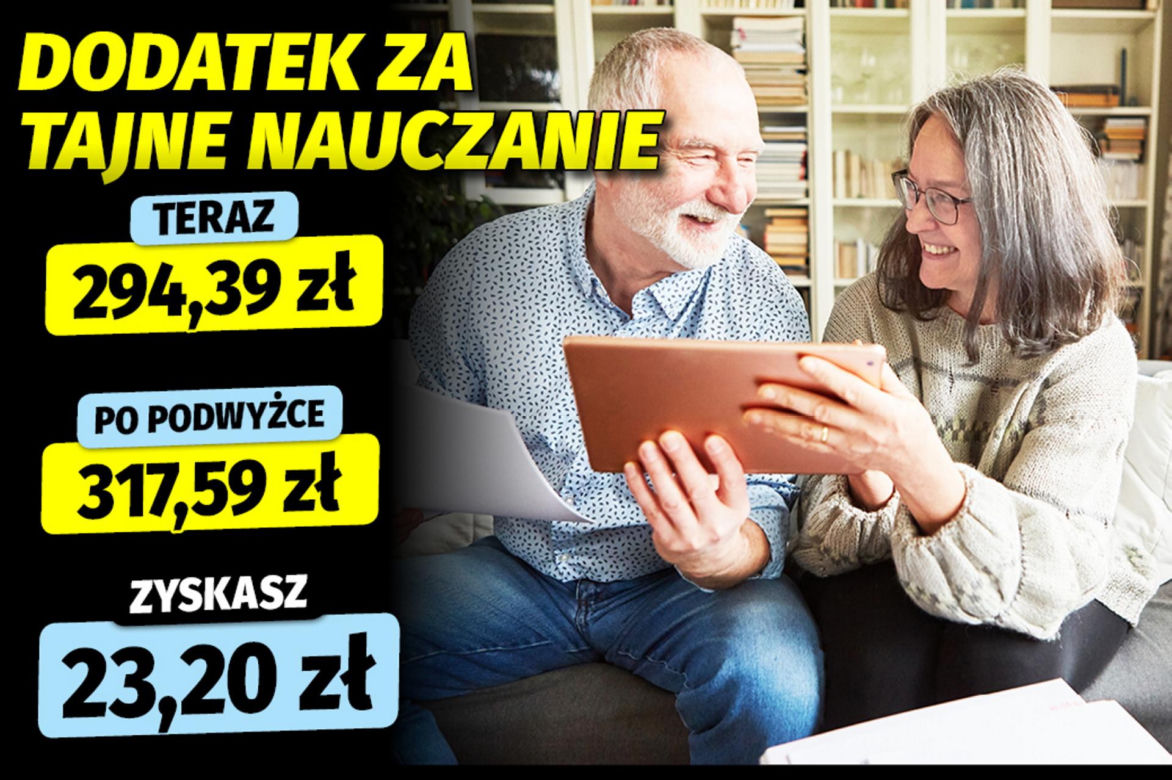 Waloryzacja dodatków emeryckich 7, 8 proc