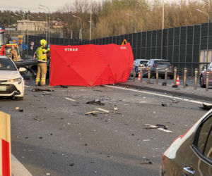 Śmiertelny wypadek Łomianki DK7