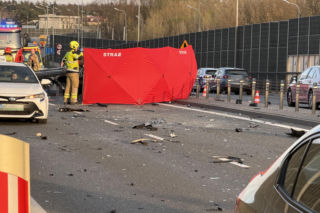 Śmiertelny wypadek Łomianki DK7