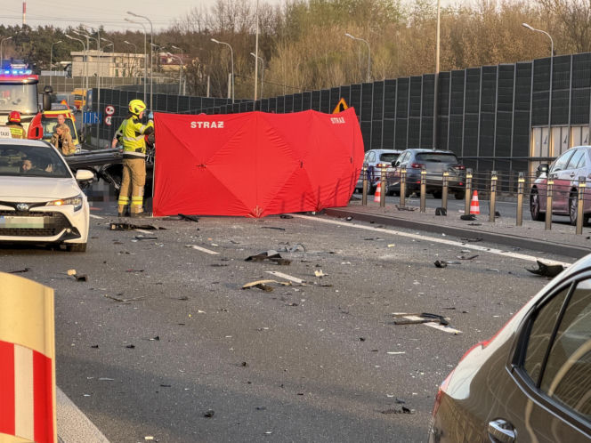 Śmiertelny wypadek Łomianki DK7