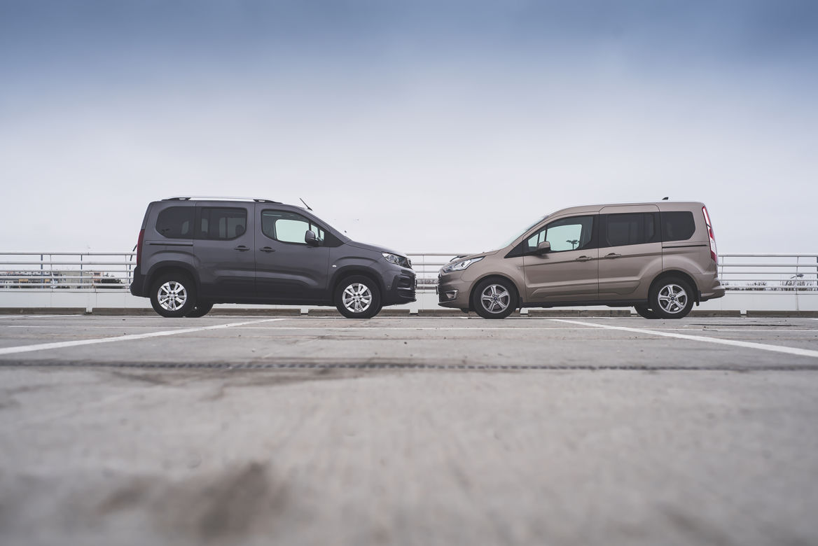 Peugeot Rifter Allure 1.5 D 130 KM MT6 vs. Ford Turneo Connect Titanium 1.5 D 120 KM AT8