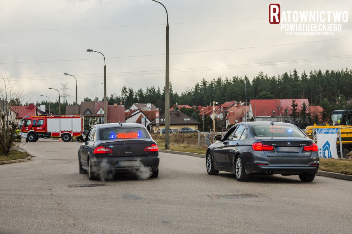 Pocisk artyleryjski na terenie budowy przy obwodnicy - Ełk !