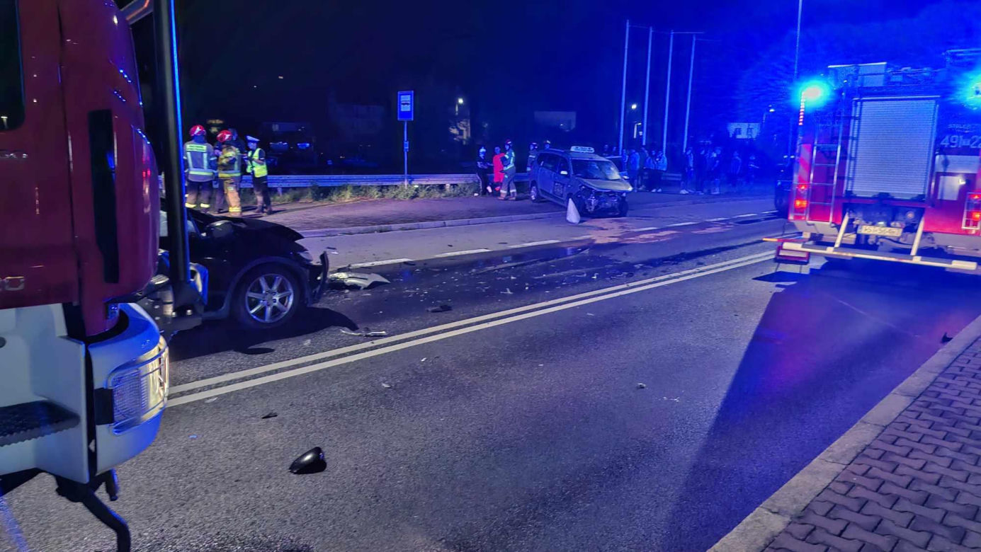 29.07.25 Starachowice. Wypadek na wiadukcie