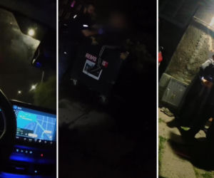 Pijany kierowca uciekał przed policją. Brawurowy pościg zakończył się w śmietniku