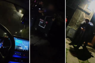 Pijany kierowca uciekał przed policją. Brawurowy pościg zakończył się w śmietniku