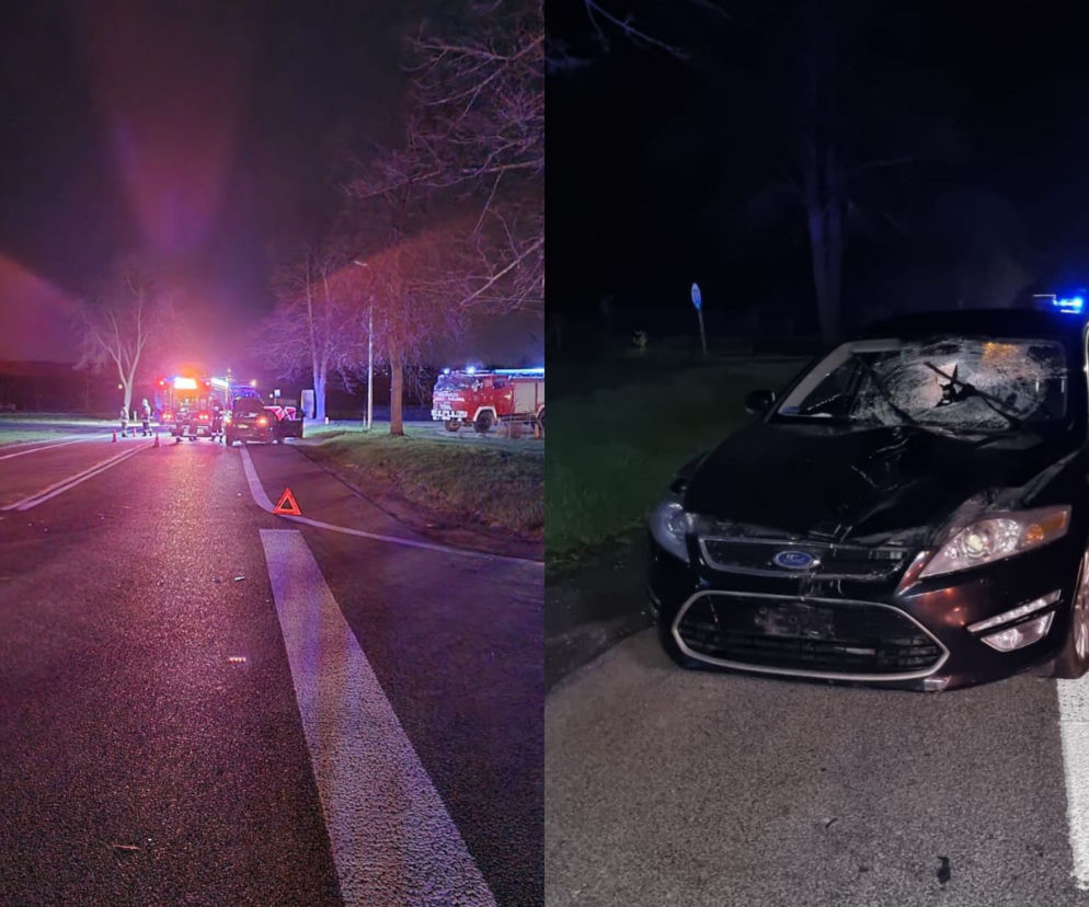 Śmiertelny wypadek na trasie Lublin - Kraśnik