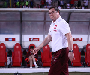 Jan Urban na meczu Malta - Polska