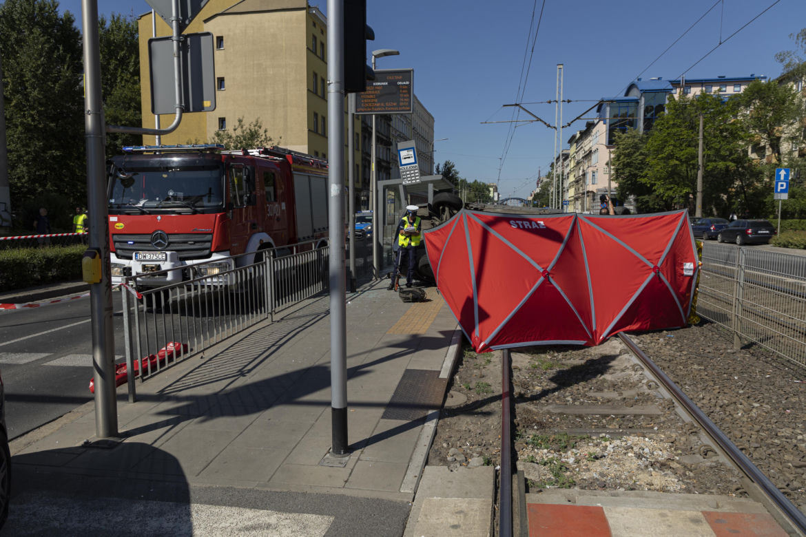 Wrocław. Tragiczny wypadek na Grabiszyńskiej  