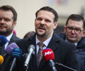 Kandydat PiS na prezydenta Krakowa Michał Drewnicki