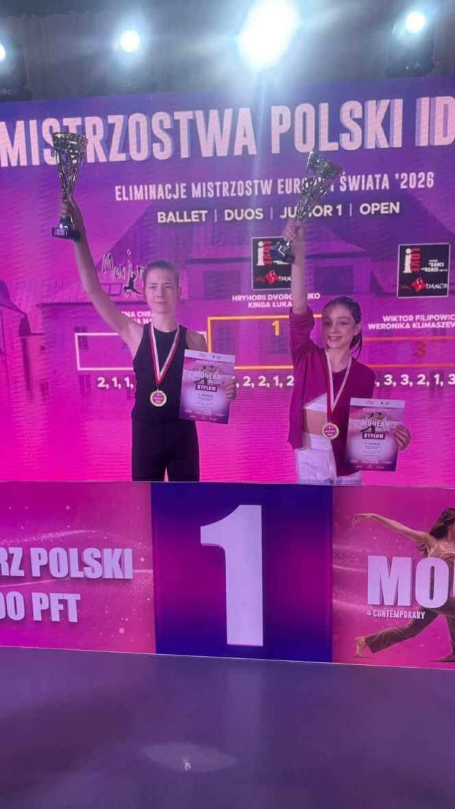 Uczniowie Niepublicznej Szkoły Sztuki Tańca Caro Dance w Siedlcach odnieśli spektakularny sukces, zdobywając łącznie kilkanaście medali podczas pierwszych ogólnopolskich turniejów tanecznych