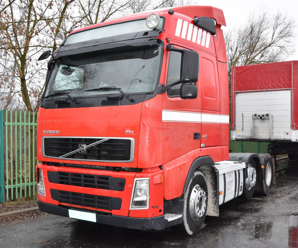Kradzione Volvo FH 440 zatrzymane w Kukurykach