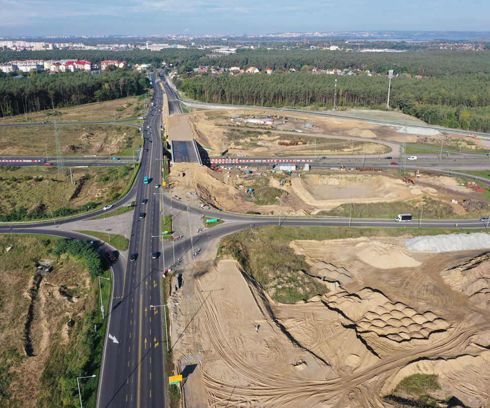 Przebudowa węzła Kijewo - październik 2020