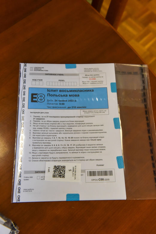 Egzamin ósmoklasisty 2022