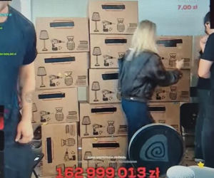 Małgorzata Kożuchowska u Łatwoganga