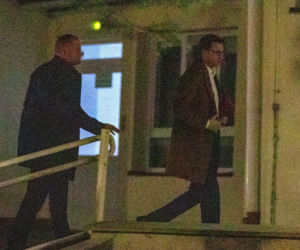 Mateusz Morawiecki i Jacek Sasin odwiedzili Jarosława Kaczyńskiego w szpitalu