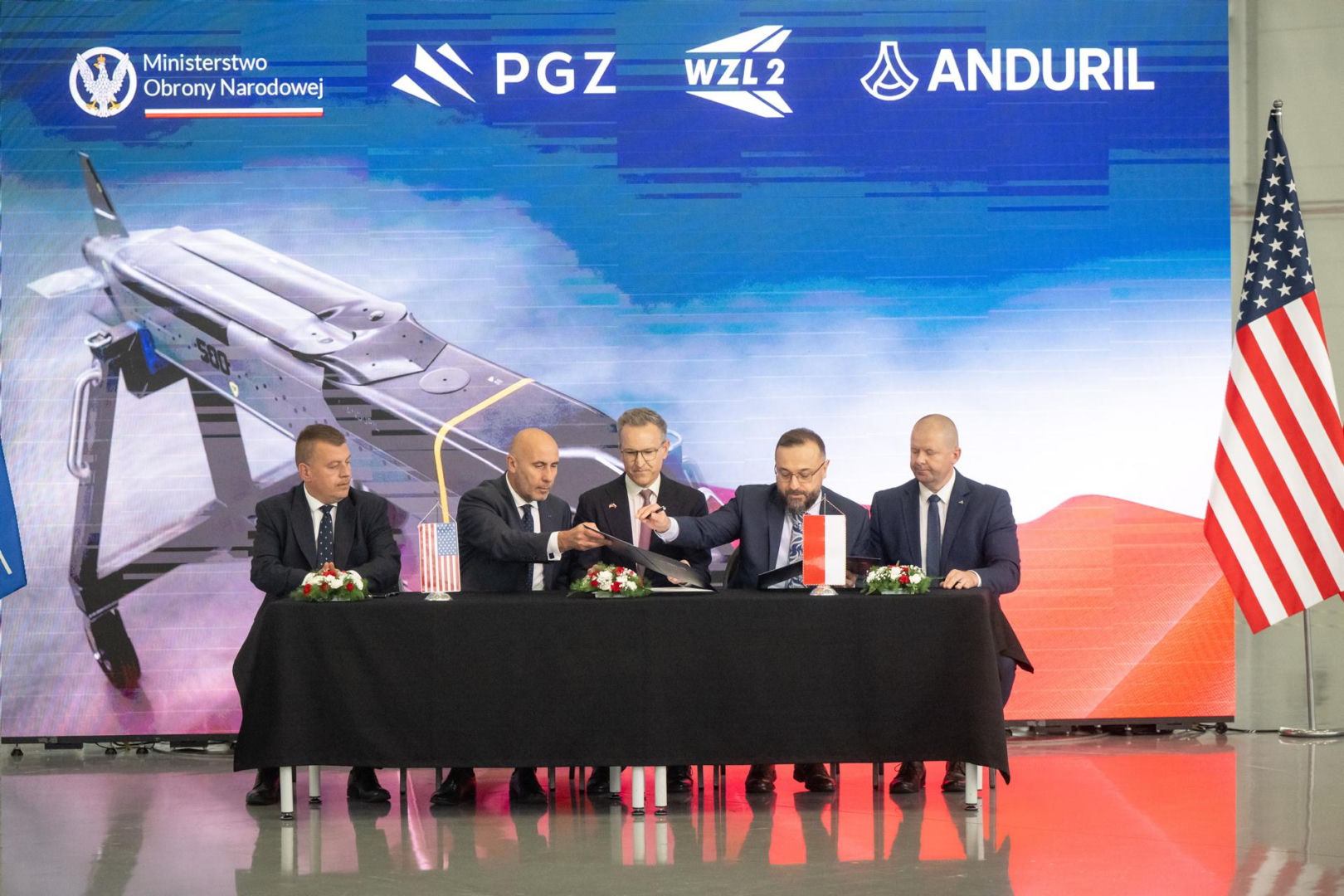 Podpisanie umowy o współpracy PGZ i WZL-2 z Anduril Industries