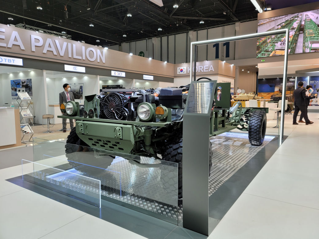 Kia Light Tactical Cargo Truck 