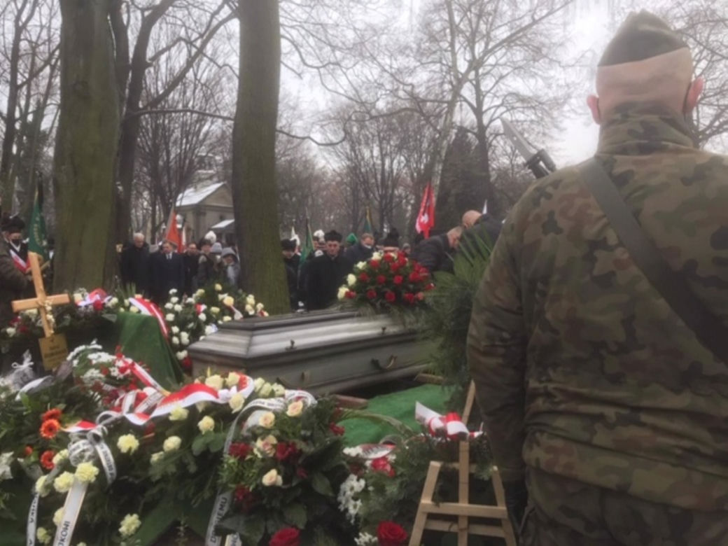 Pogrzeb Andrzeja Rozpłochowskiego w Katowicach