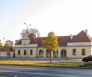 Dawny dworzec Kolei Wilanowskiej w Warszawie po remoncie