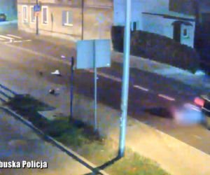 Zielona Góra: Piesza przeleciała kilkadziesiąt metrów! Kierowca nie hamował!