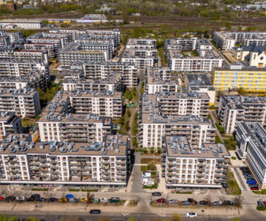 Nowe osiedla na Kamionku w Warszawie
