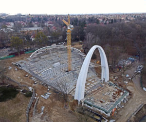 Przebudowa Teatru Letniego w Szczecinie - marzec 2021
