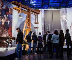 To fragmenty wystawy Leonardo da Vinci - Energia Umysłu