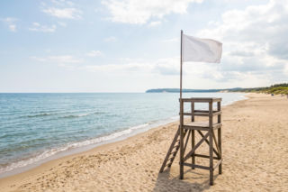 Sinice Mechelinki. Czy w Mechelinkach można się kąpać 15.07? Flaga, warunki pogodowe