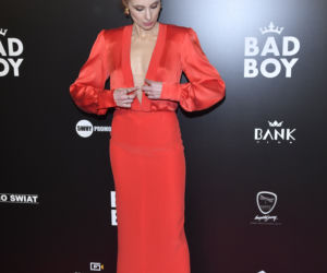 Katarzyna Zawadzka na premierze Bad Boy