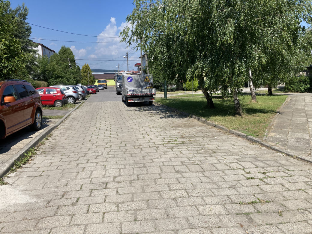 Remont ul. Racławickiej w Nowym Sączu