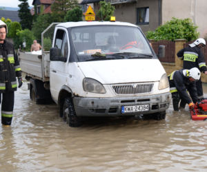 Potężne nawałnice znów zalały Małopolskę