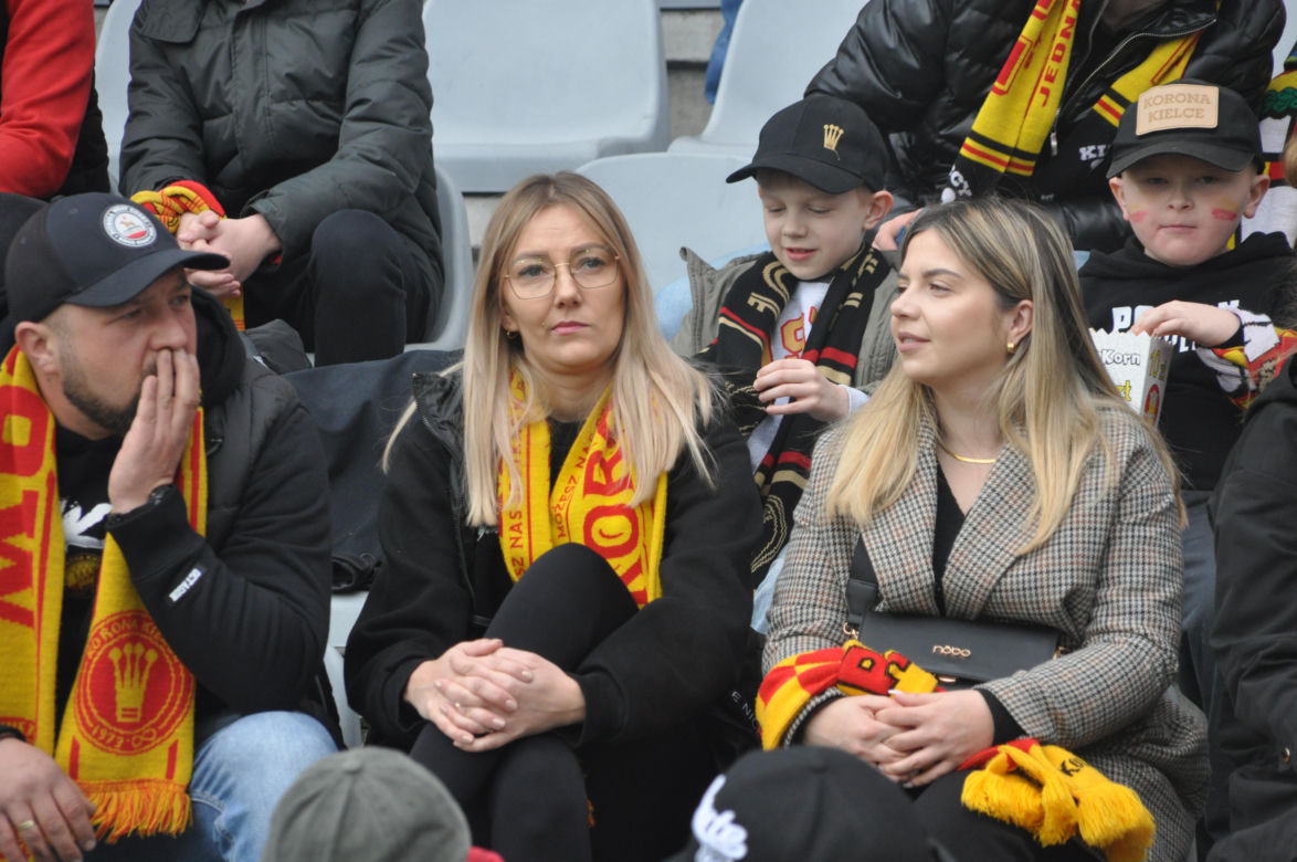 Tak dopingowali kibice na meczu Korona Kielce - Radomiak Radom