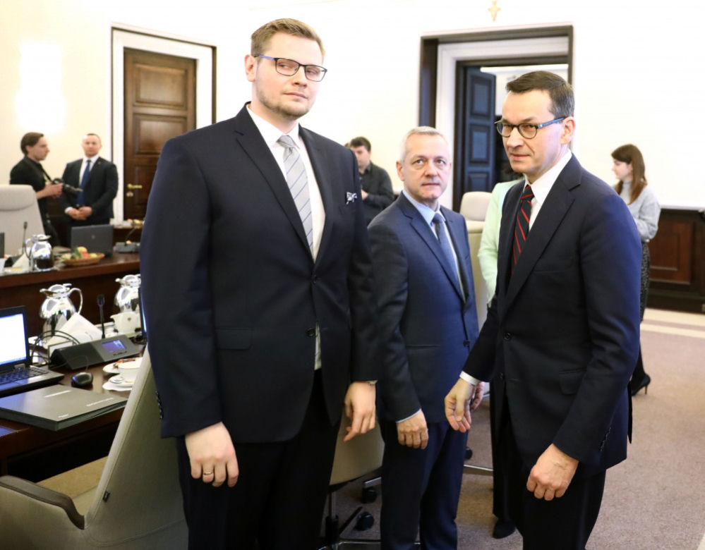 Minister Michał Woś